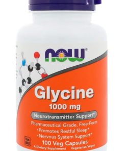 NOW Glycine 1000 мг (100 капс)