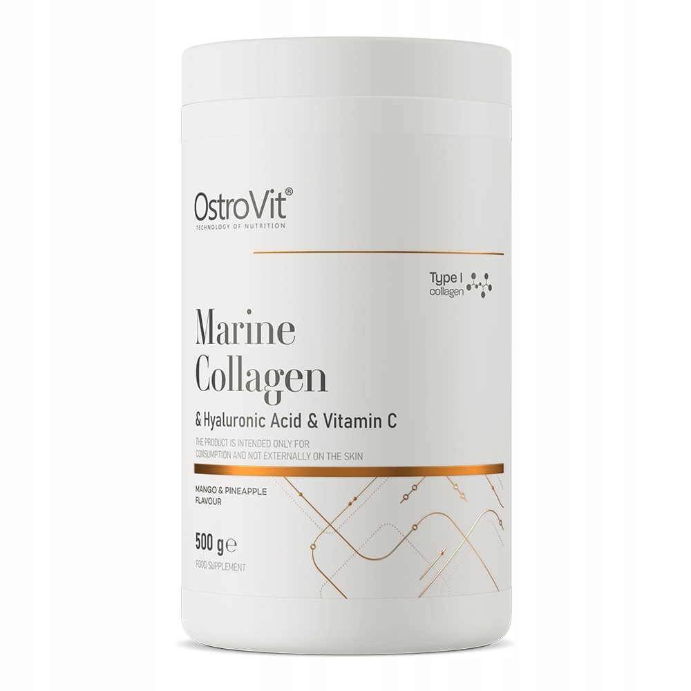 Ostrovit Marine Collagen&Hyaluronic Acid&Vitamin C (500 гр)