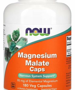 NOW Magnesium Malate (180 таб)