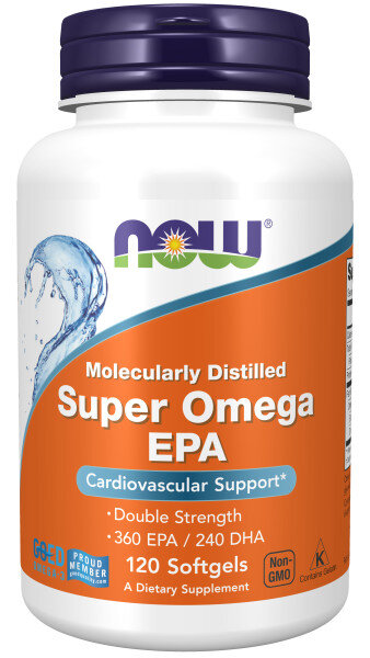 NOW Super Omega EPA 1200 360/240 (120 гел.капс.)