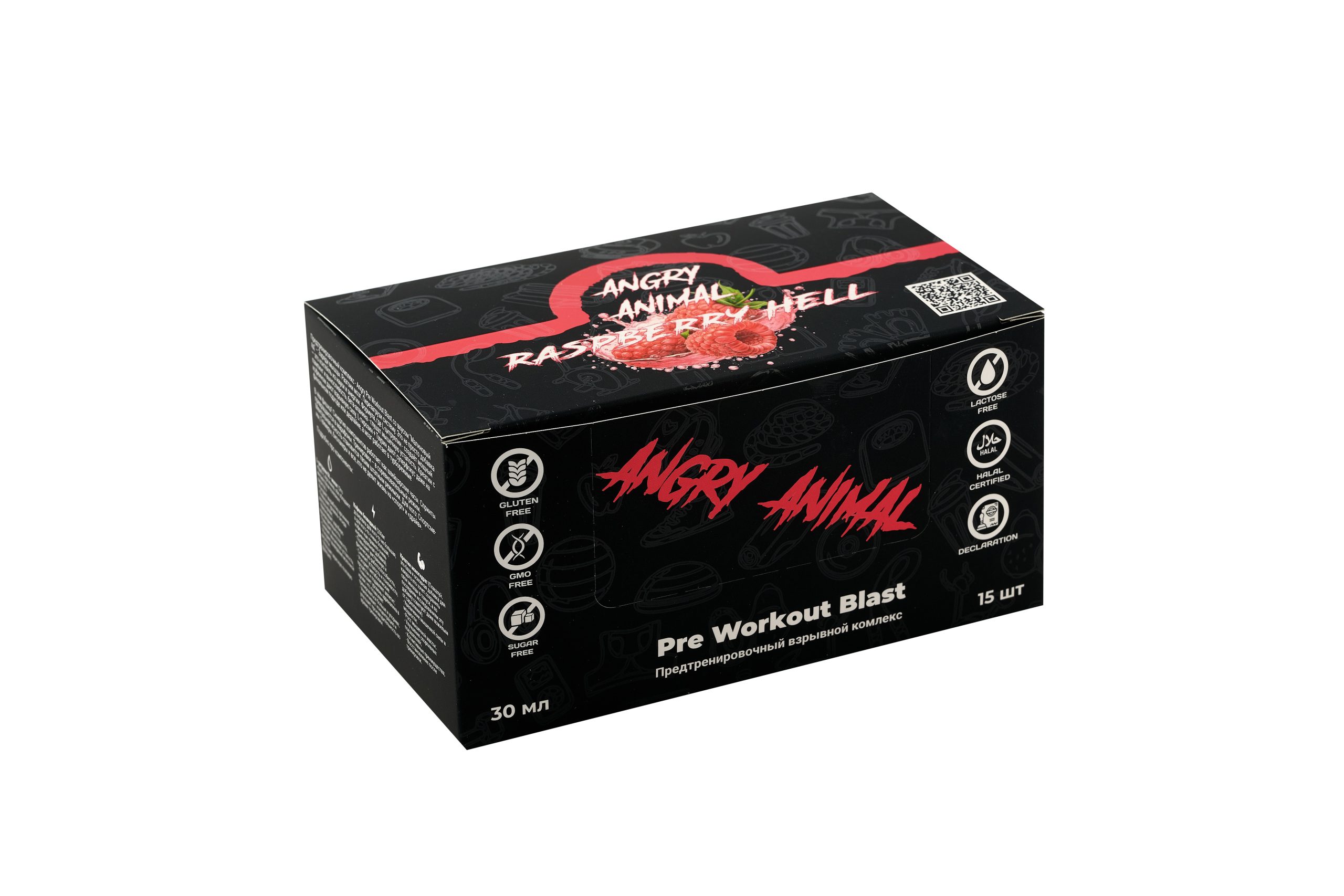 cf029aba63b474b14e27d924a14db1c0.jpg Angry Animal Pre Workout Blast (30 мл)
