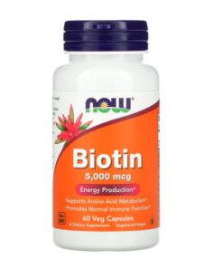 NOW Biotin 5000 mcg (60 капс)