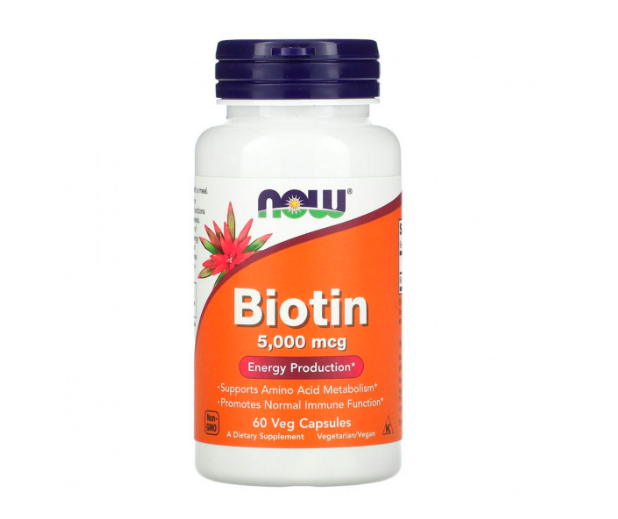 d811c169354989d59a4f37445a7bca88.png NOW Biotin 5000 mcg (60 капс)