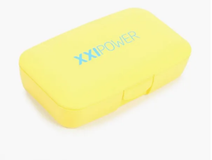 XXI Power Таблетница (желтая)