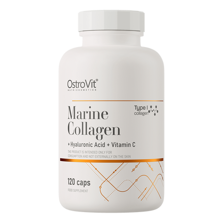 Ostrovit Marine Collagen+Hyaluronic Acid+Vitamin C (120 капс)