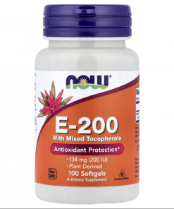 NOW E-200 with Mixed Tocopherols