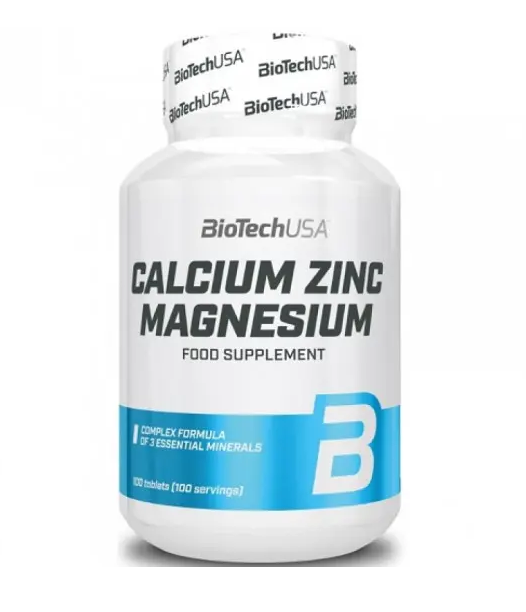 f0273ef235bdba8afc15247575f135ea.png BioTech Calcium Zinc Magnesium (100 таб)
