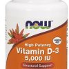 NOW Vitamin D-3 5000 (240 гел.капс)