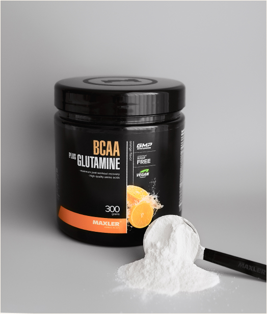 336e512efa5cf2b91041704a4dfb3a18.jpg Maxler BCAA+Glutamine (300 гр)