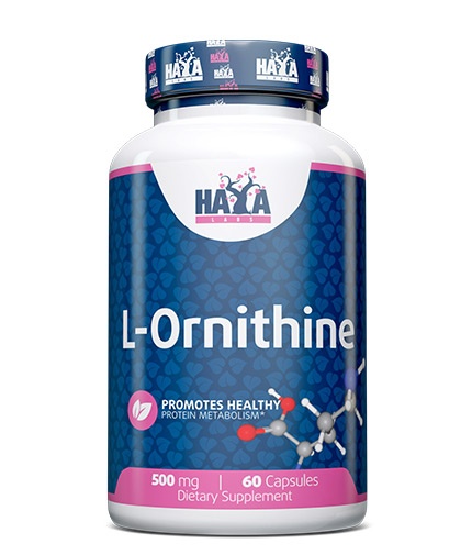 624edf68a3b9ebfe514b8104c85d63f5.jpg Haya Labs L-Ornithine 500mg (60 капс.)