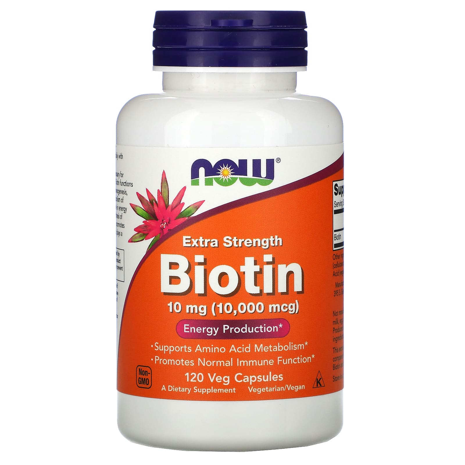 NOW Biotin 10.000 mcg (120 капс)