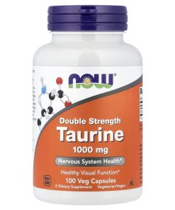 NOW Taurine 1000 mg. (100 вег.капс)