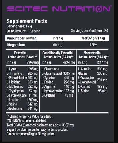 d68961901ce89cdfc8858f15705773e1.png Scitec Nutrition All Aminos (340 гр)