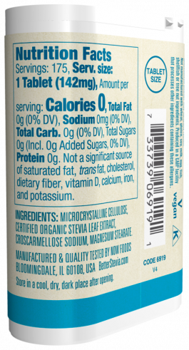 NOW Better Stevia (175 таб)