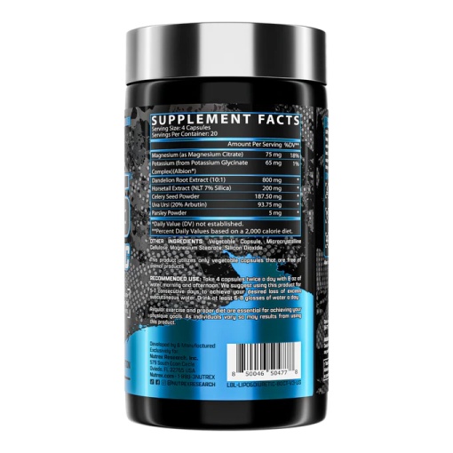 Nutrex Lipo 6 Black Diuretic (80 капс)