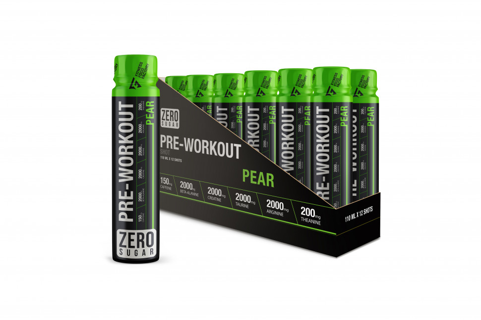 003485bc9c44ad8601c9ea8c74c1670c.jpg Fitness Food Factory Pre Workout Shot (110 мл)