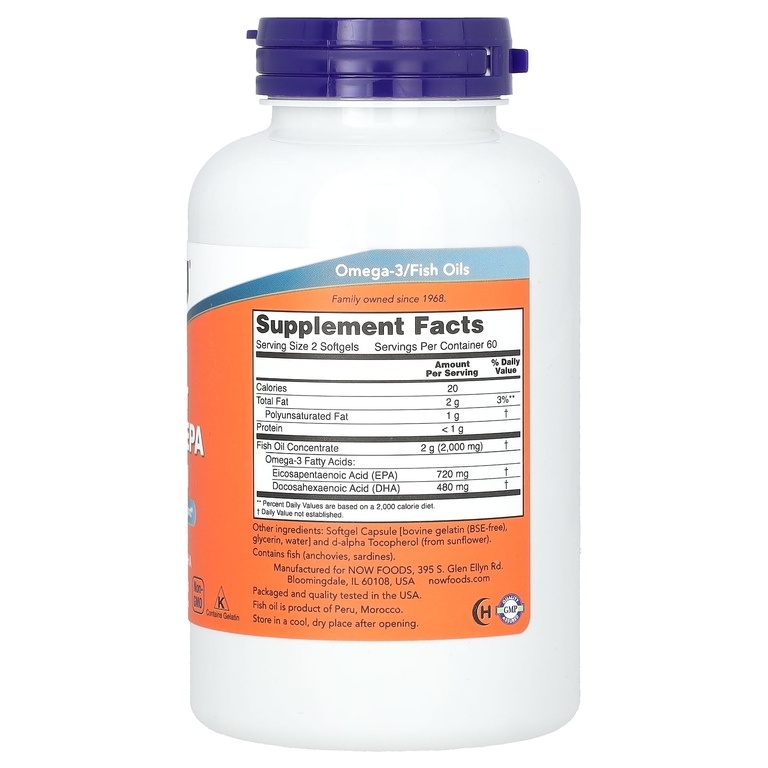 4488550deb30c018c163282be29e49c8.jpg NOW Super Omega EPA 1200 360/240 (120 гел.капс.)