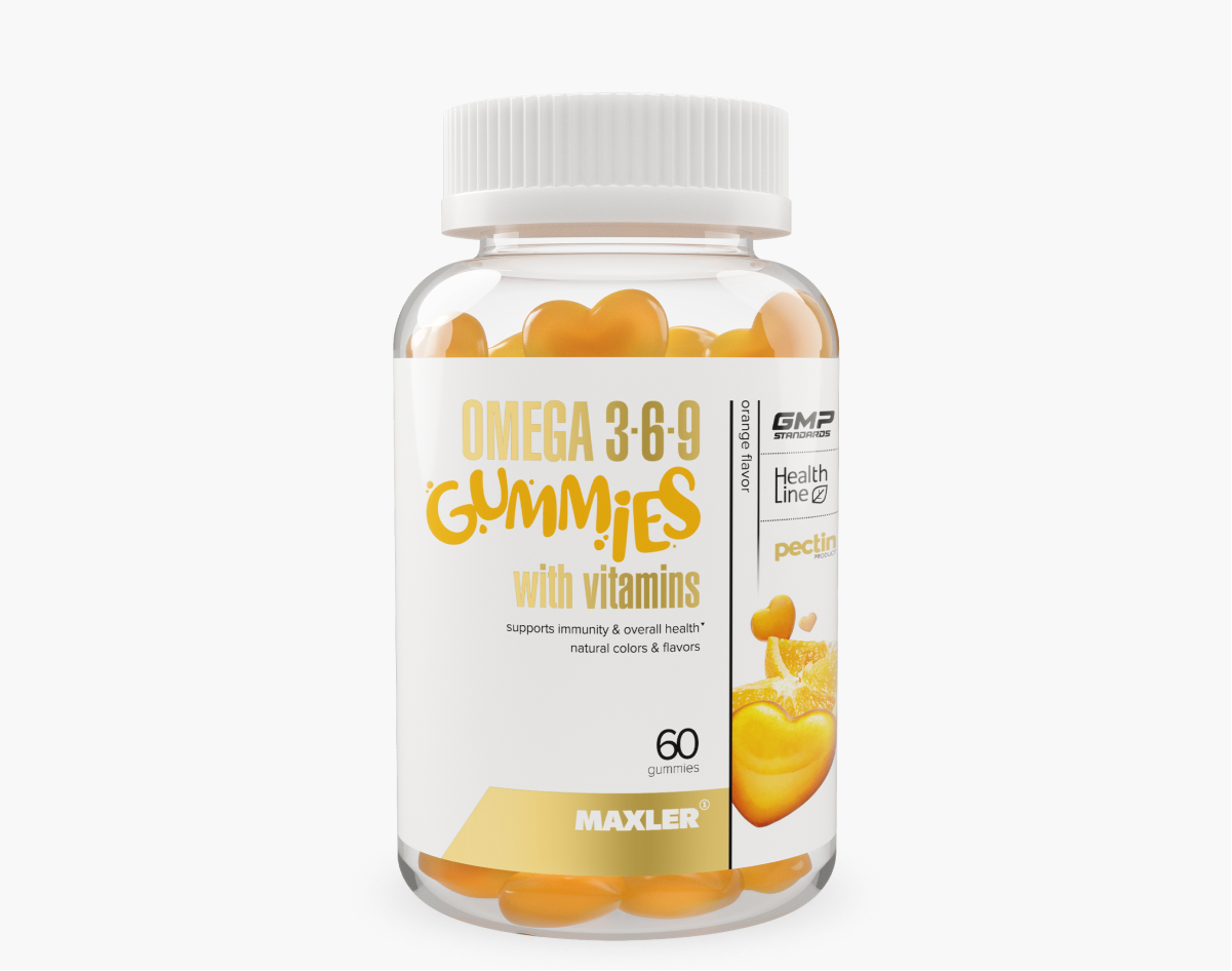 571addc7f7a62931a225066065355d35.jpg Maxler Omega 3-6-9 Gummies (60 жев.конфет)