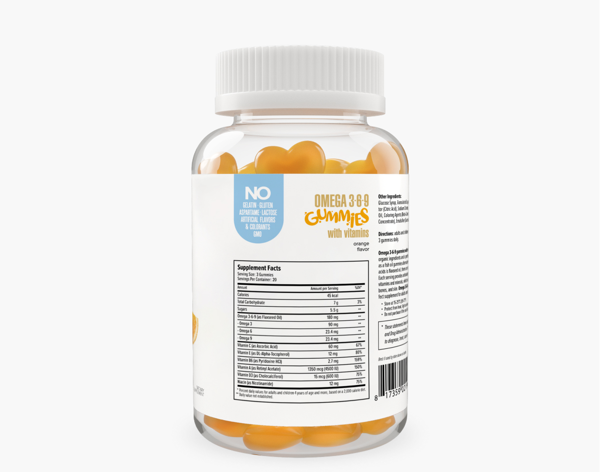 ba75c8da4466eee68e4eac47f8097ece.jpg Maxler Omega 3-6-9 Gummies (60 жев.конфет)