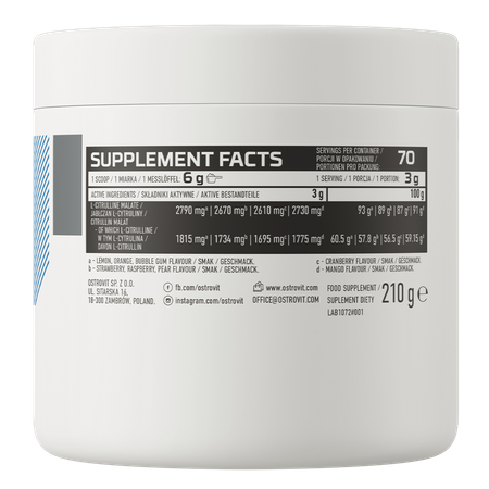 d12076c7a386db10b88af342f29f6b1b.png Ostrovit Citrulline (210 гр)