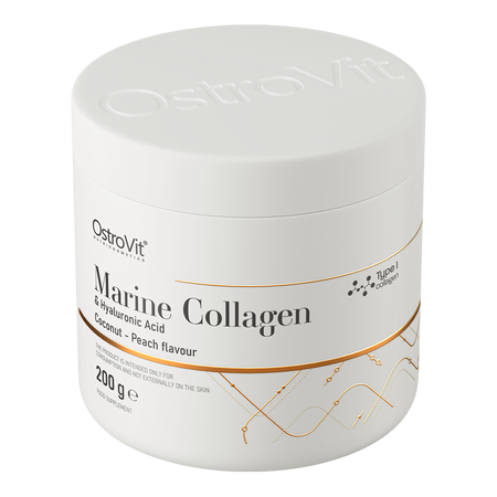 eaf84b443b79c59fba18fde50b5f681f.png Ostrovit Marine Collagen & Hyaluronic Acid (200 гр)