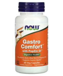 NOW Gastro Comfort с PepZin GI (60 капс.)
