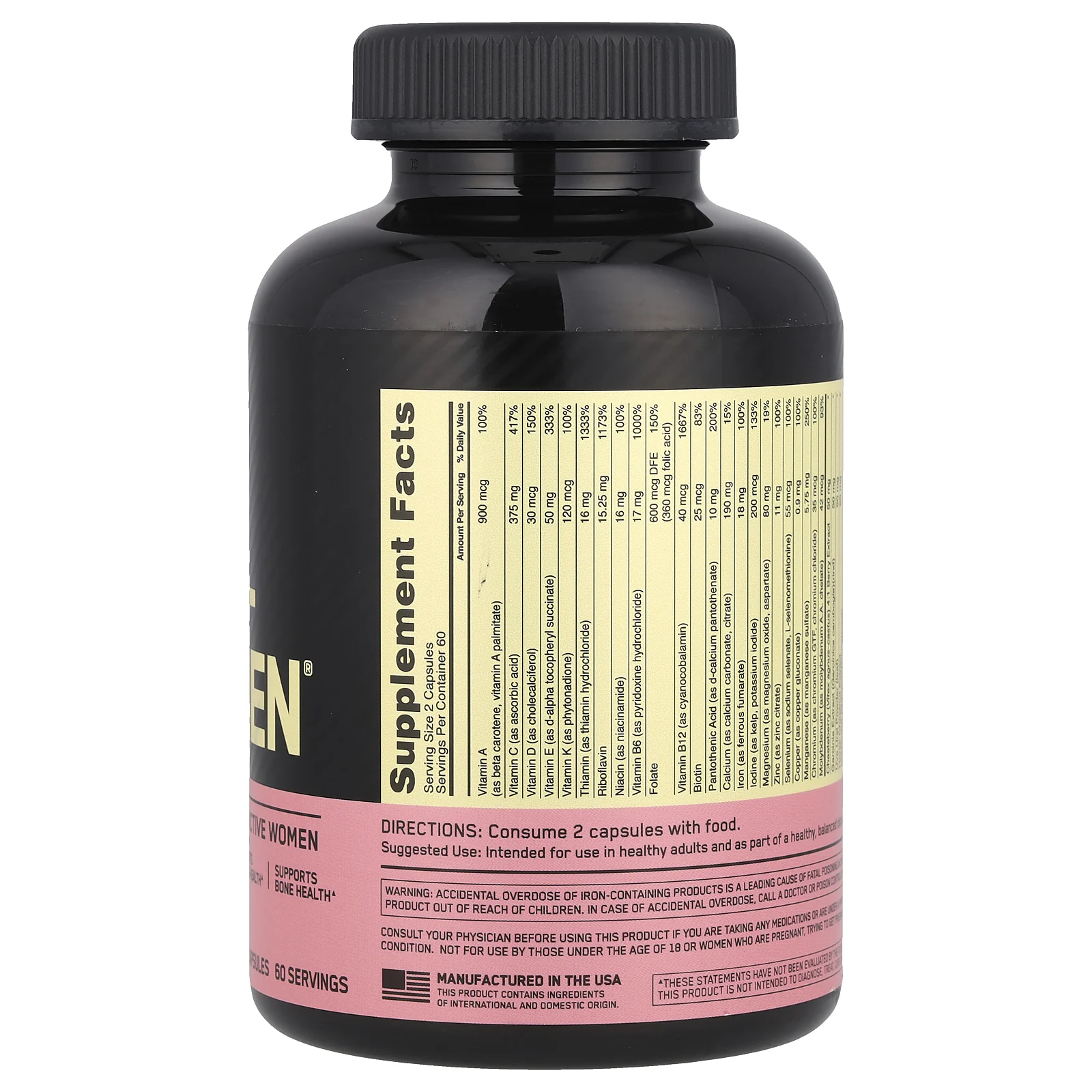 Optimum Nutrition Opti-Women (120 капс)
