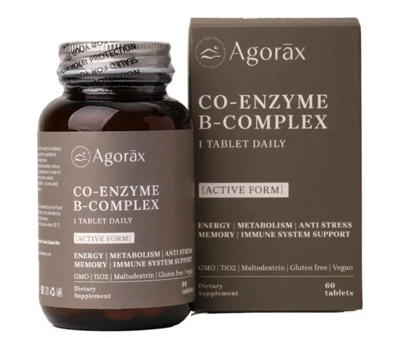 813300830695ea925e4475304e5be962.webp Agorax Co-Enzyme B-Complex (60 таб)
