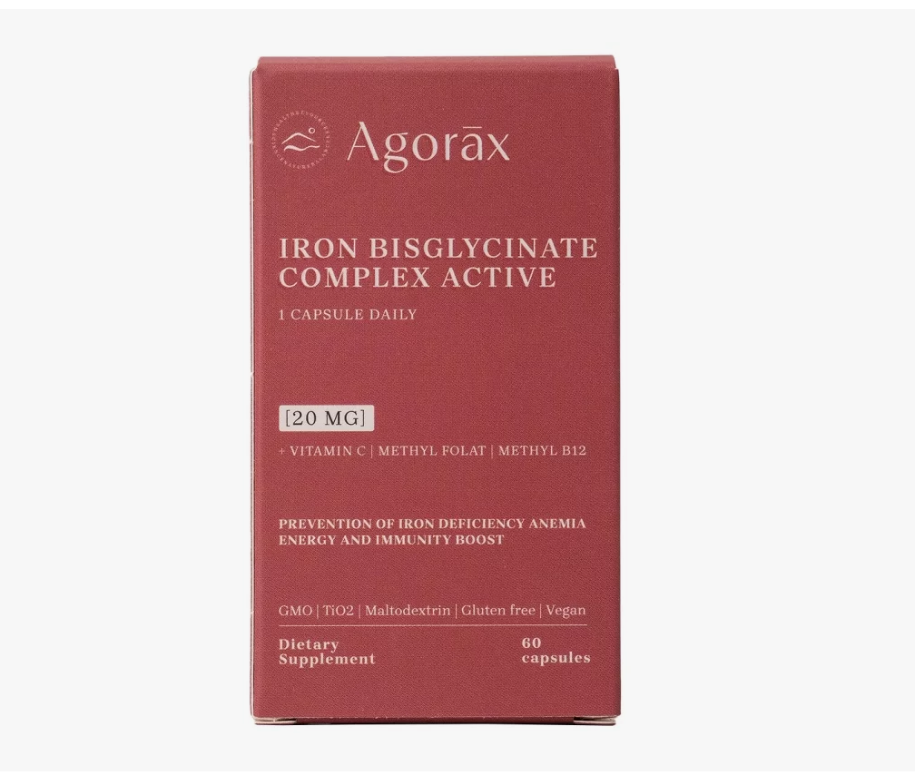 Agorax Iron Bisglycinate Complex Active (60 капс)