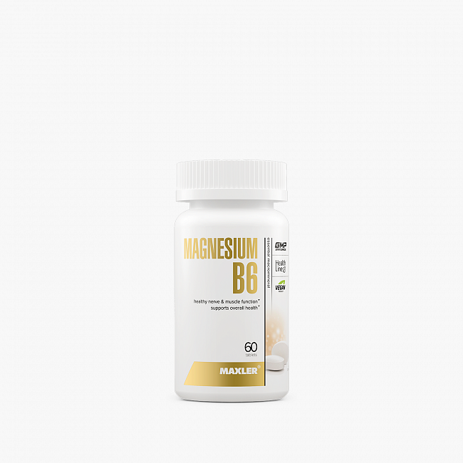 Maxler Magnesium B6 (60 таб.)