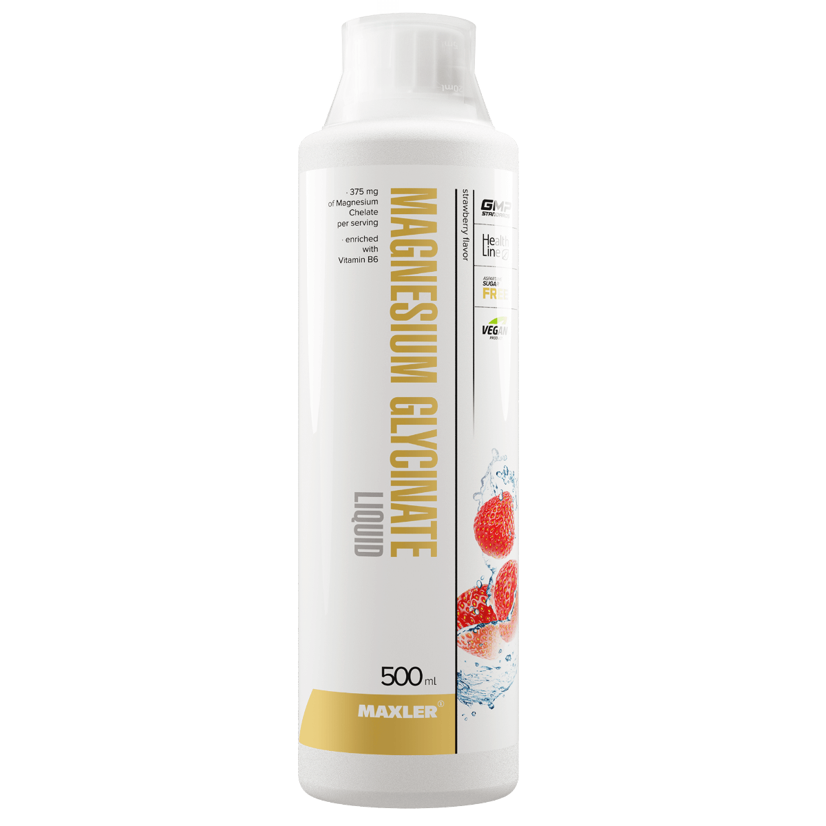 7658afd678bd50e4ce1fa30a09e00d85.png Maxler Magnesium Glycinate Liquid (500 мл)