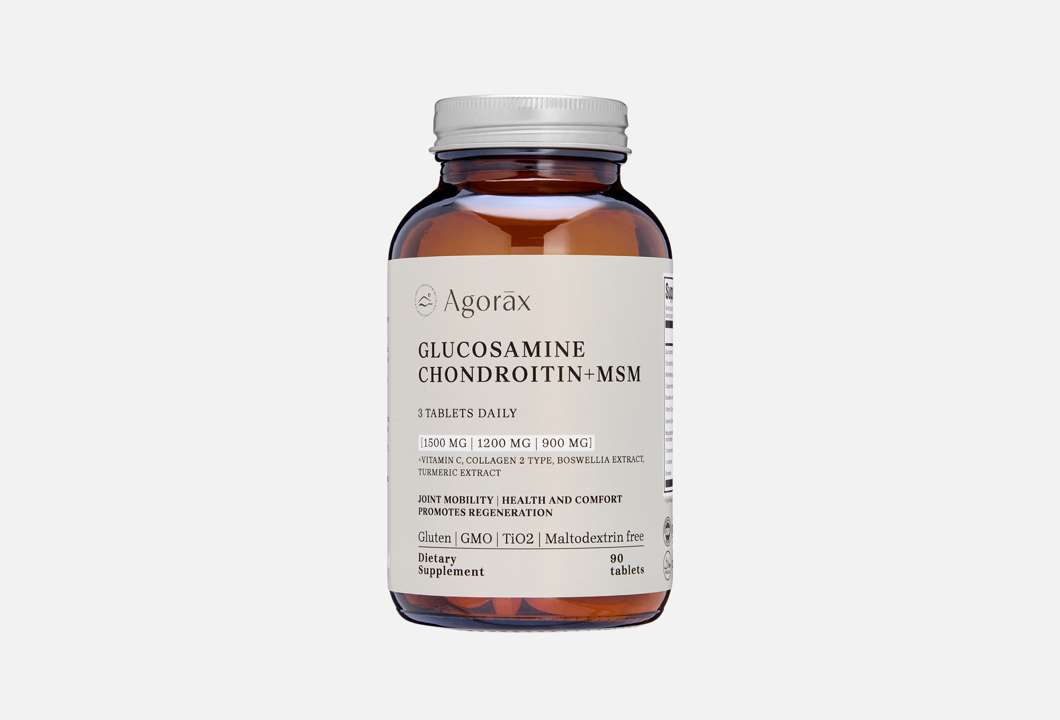 Agorax Glucosamine Chondroitin+MSM (90 таб)