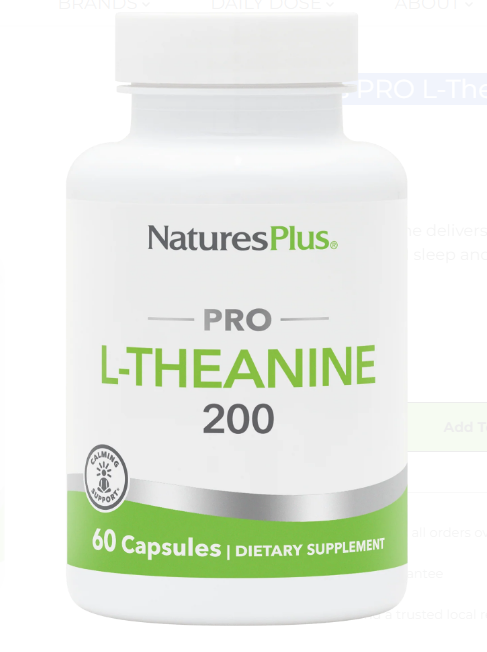 c64b2f28eae8dad25f13f58e9ade35c6.png Natures Plus L-Theanine 200 mg (60 капс.)