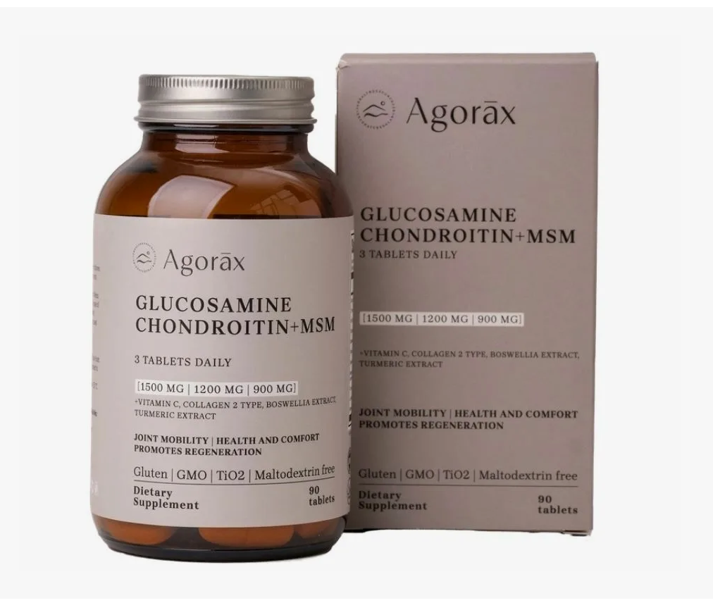 Agorax Glucosamine Chondroitin+MSM (90 таб)